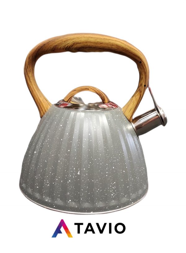 Czajnik "PION" marmur szary 2367