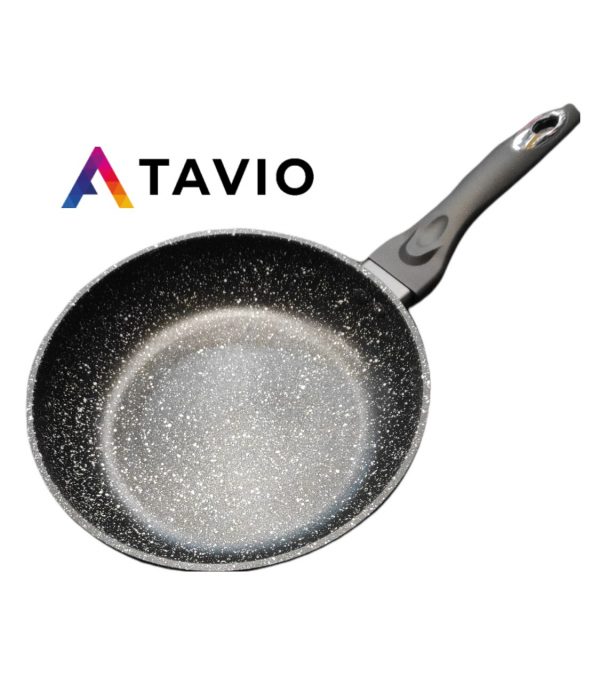 Patelnia do smażenia z powłoką marmurkowa 24 cm 7572