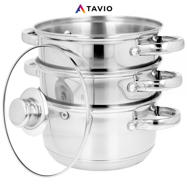 Garnek "PARA" do gotowania na parze 24 cm