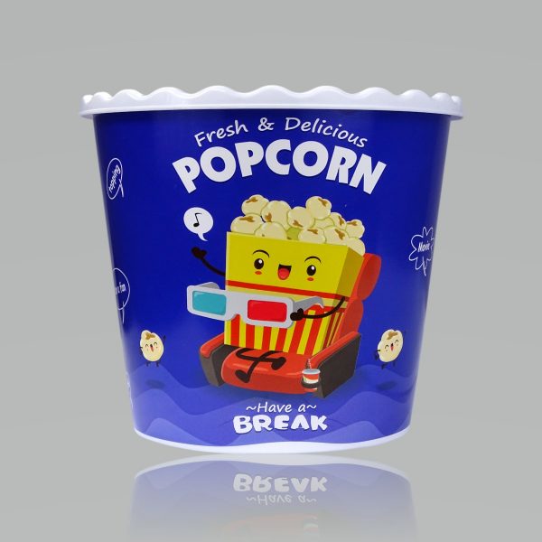 Pudełko/pojemnik na popcorn - obrazek 3