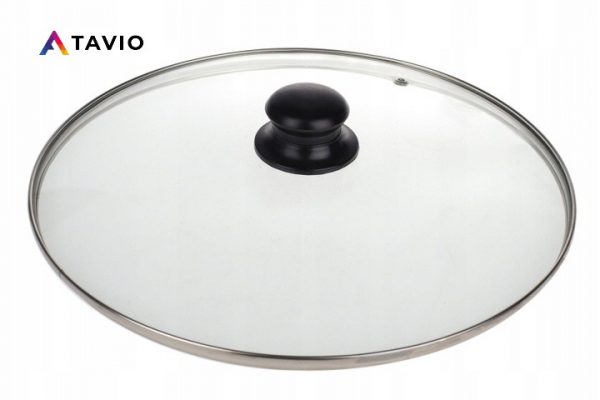 Pokrywka szklana z uchwytem 22cm