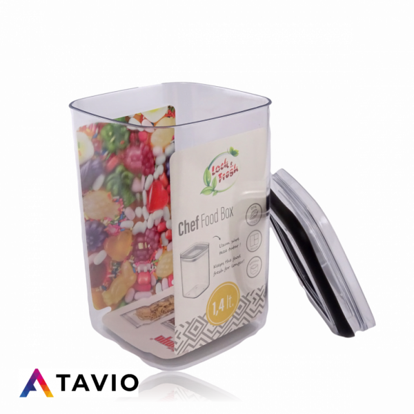 Pojemnik "CHEF" na artykuły sypkie 1400 ml