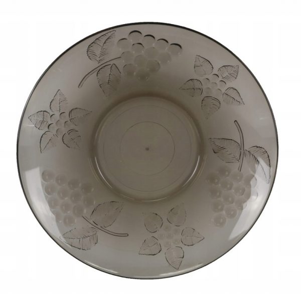 Spodeczek "CRISTAL" plastikowy 6 sztuk