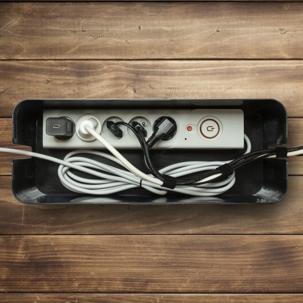 Organizer "KABEL" na kable czarny box - obrazek 2
